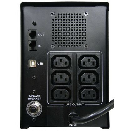 Купить ИБП PowerCom IMD-3000AP 3000 ВА/ 1800 Вт, 6*IEC 320 C13 (компьютерный), AVR, USB, RJ45/ RJ11 ( Аккумулятор 12 V/ 9,0 Ah*3) в Симферополе, Севастополе, Крыму